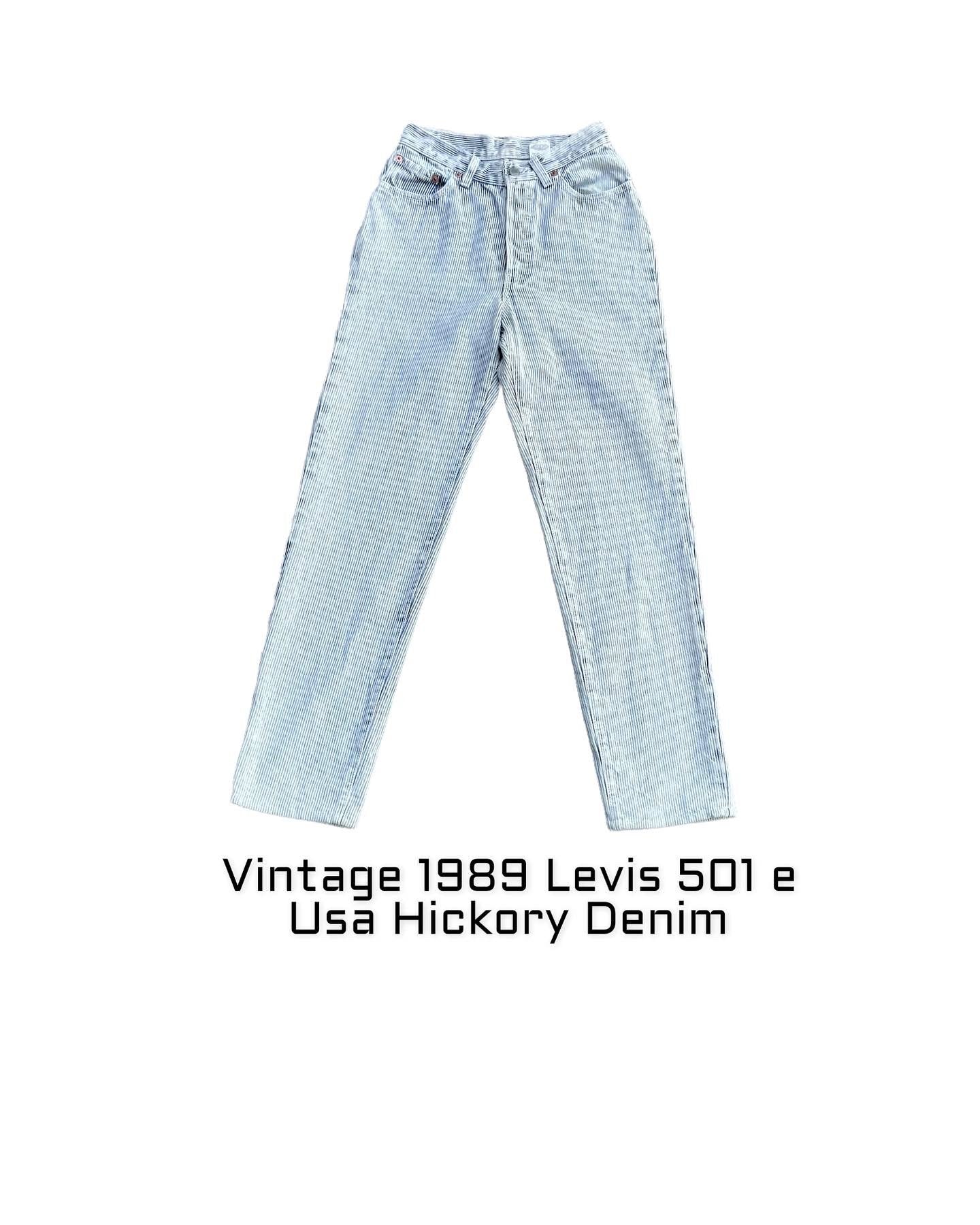 Vintage 1989 Levis 501 e Hickory