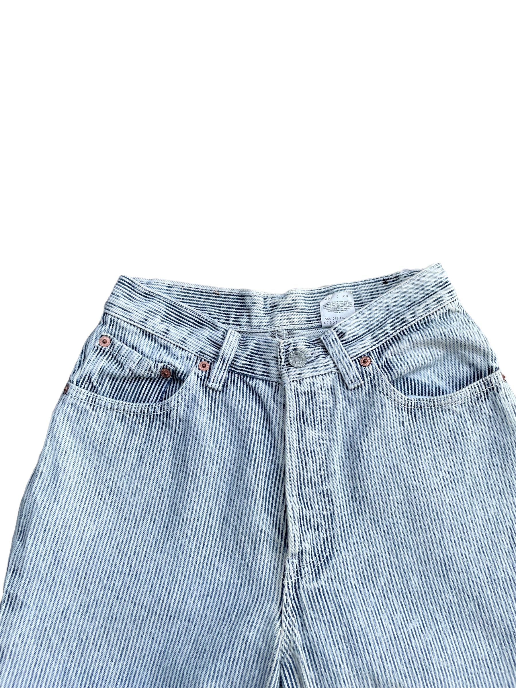 Vintage 1989 Levis 501 e Hickory