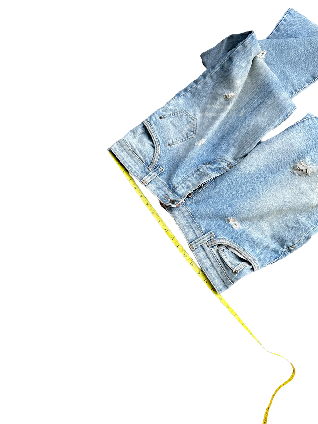 Vintage Dolce & Gabbana Aging Distressed Denim