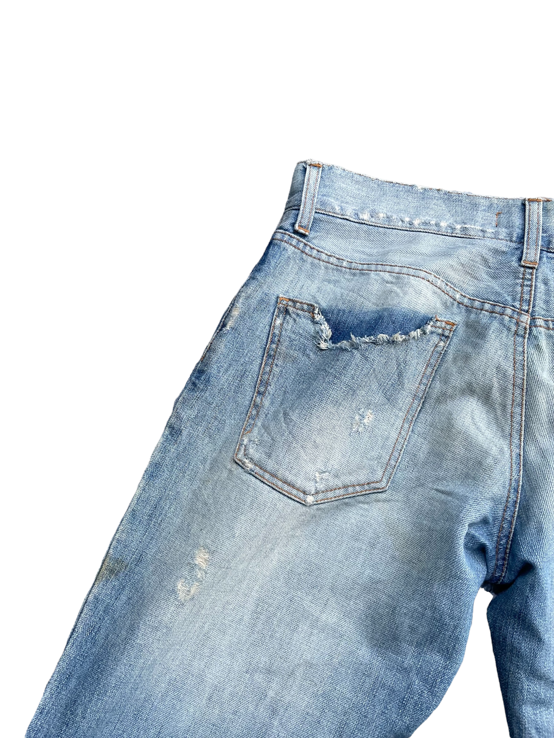 Vintage Dolce & Gabbana Distressed Denim