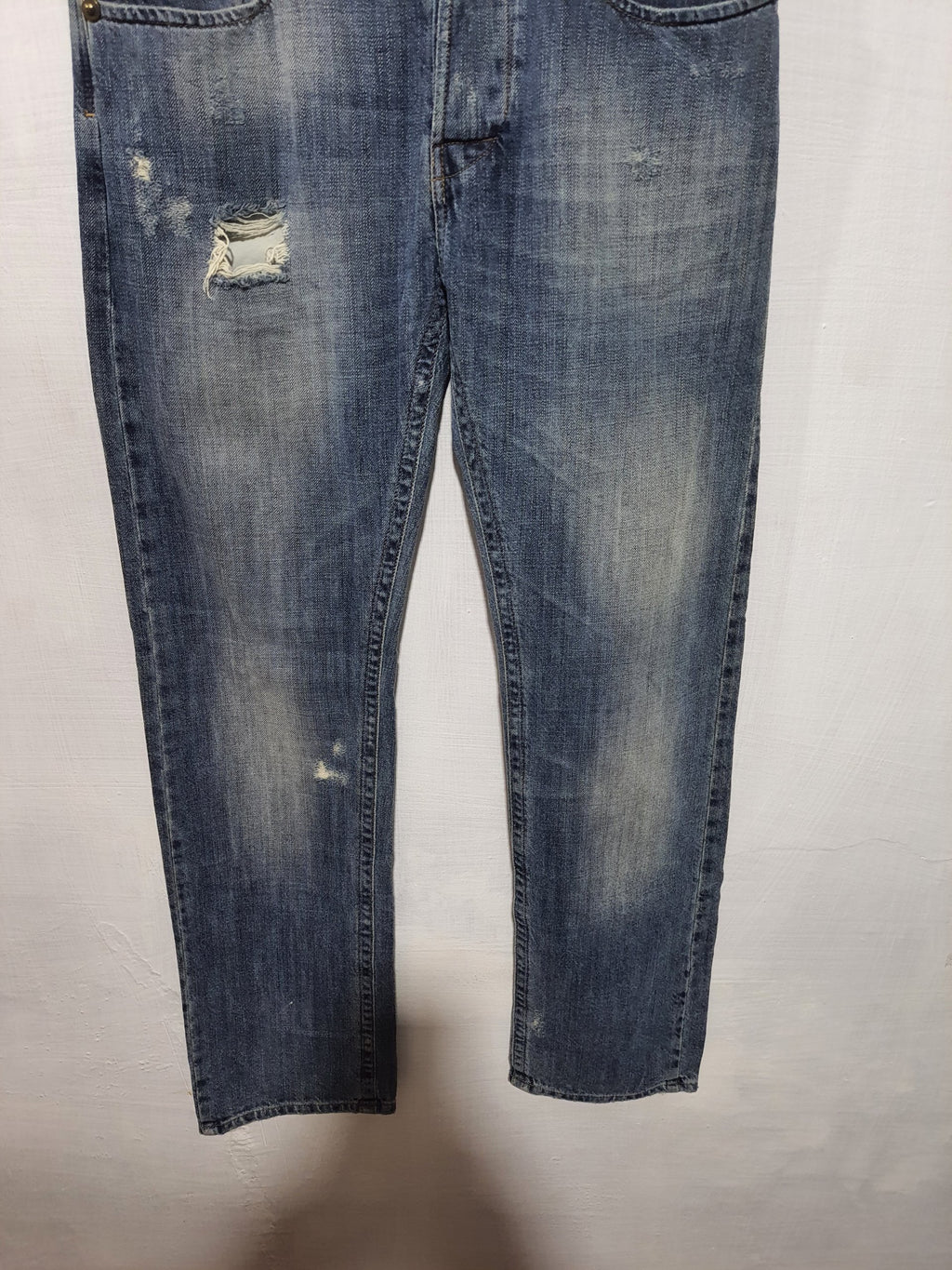 Just Cavalli Distressed Denim