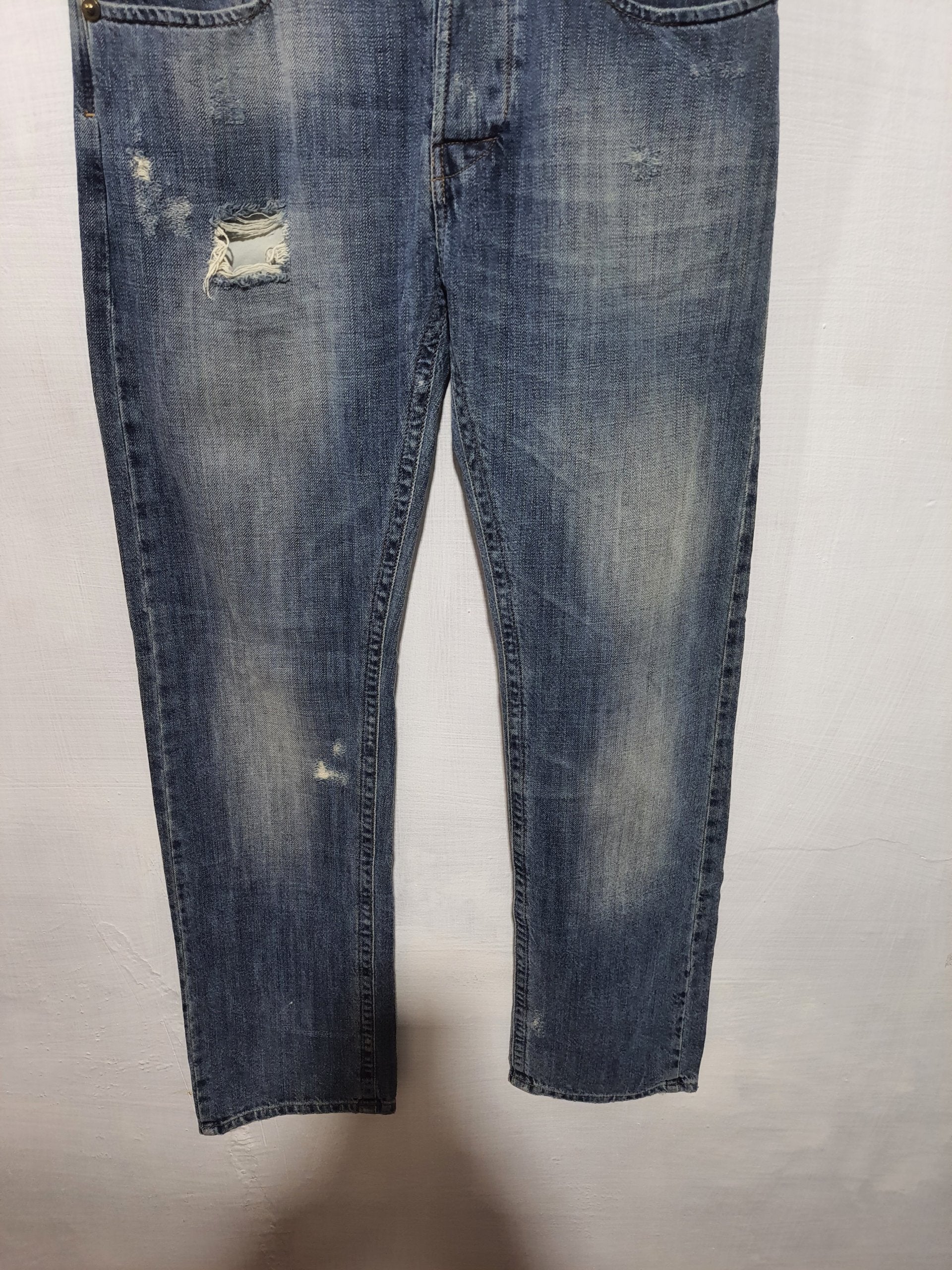 Just Cavalli Distressed Denim