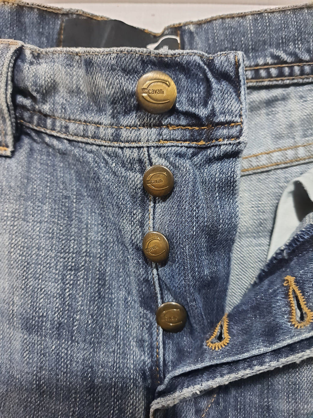 Just Cavalli Distressed Denim