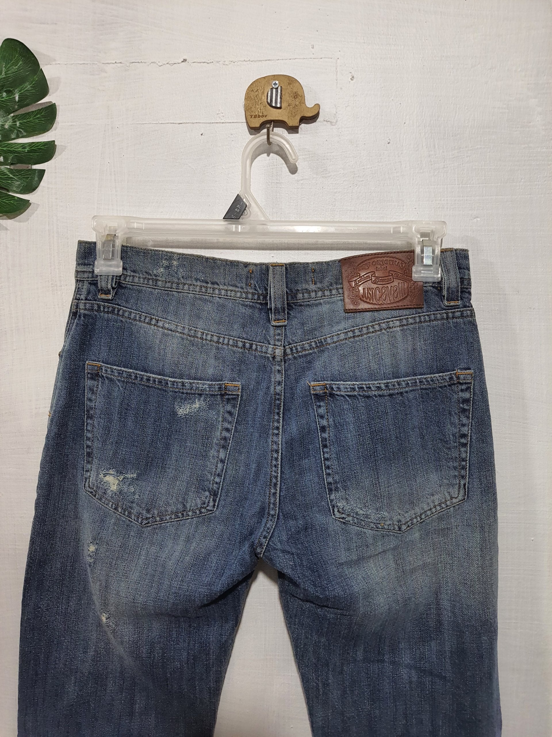 Just Cavalli Distressed Denim