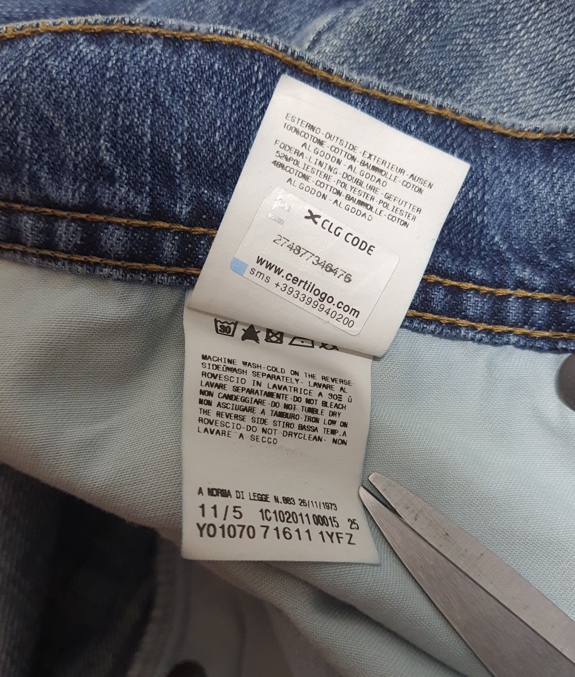 Just Cavalli Distressed Denim