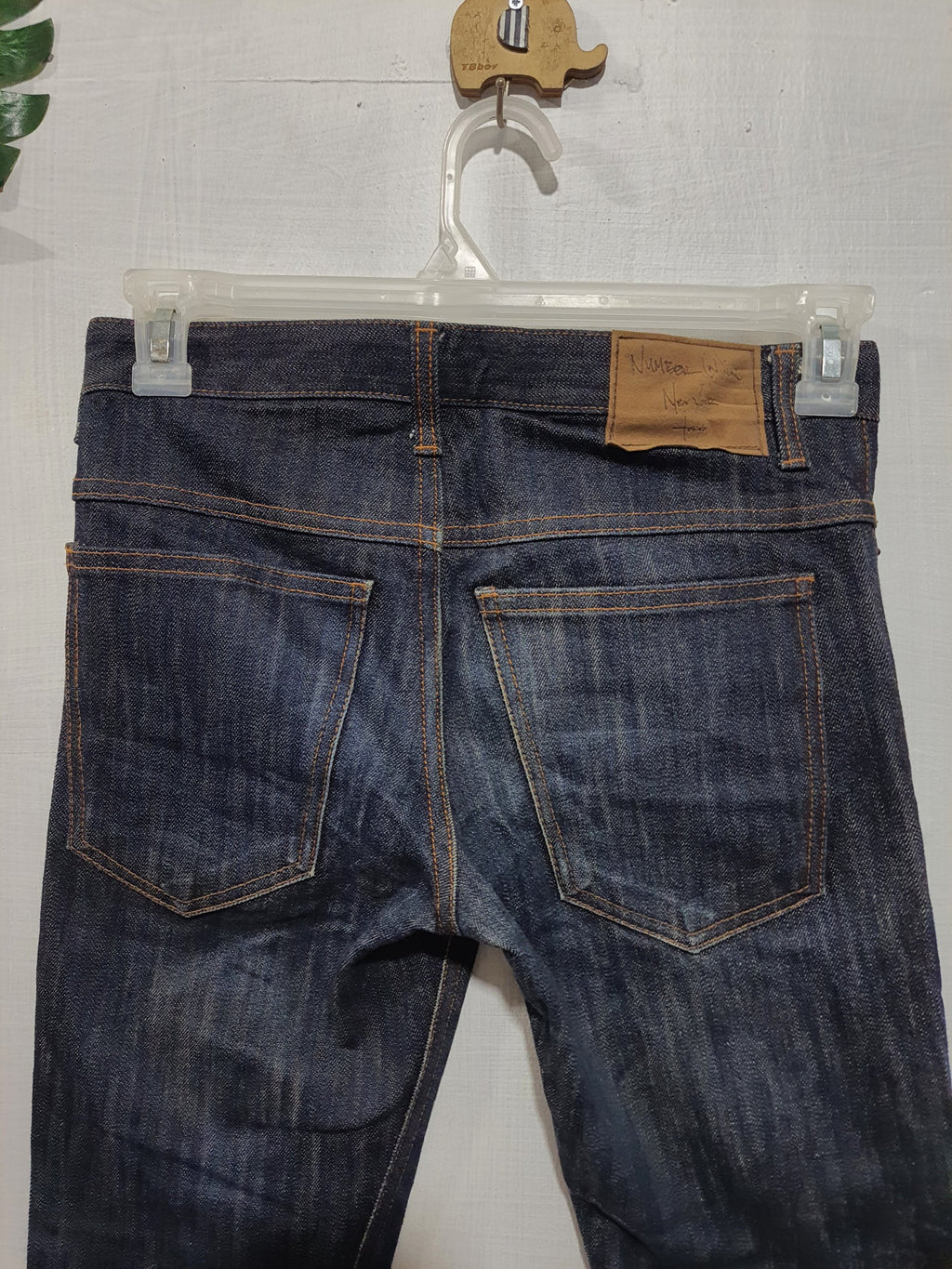 Number Nine Indigo Blue Skinny Jeans