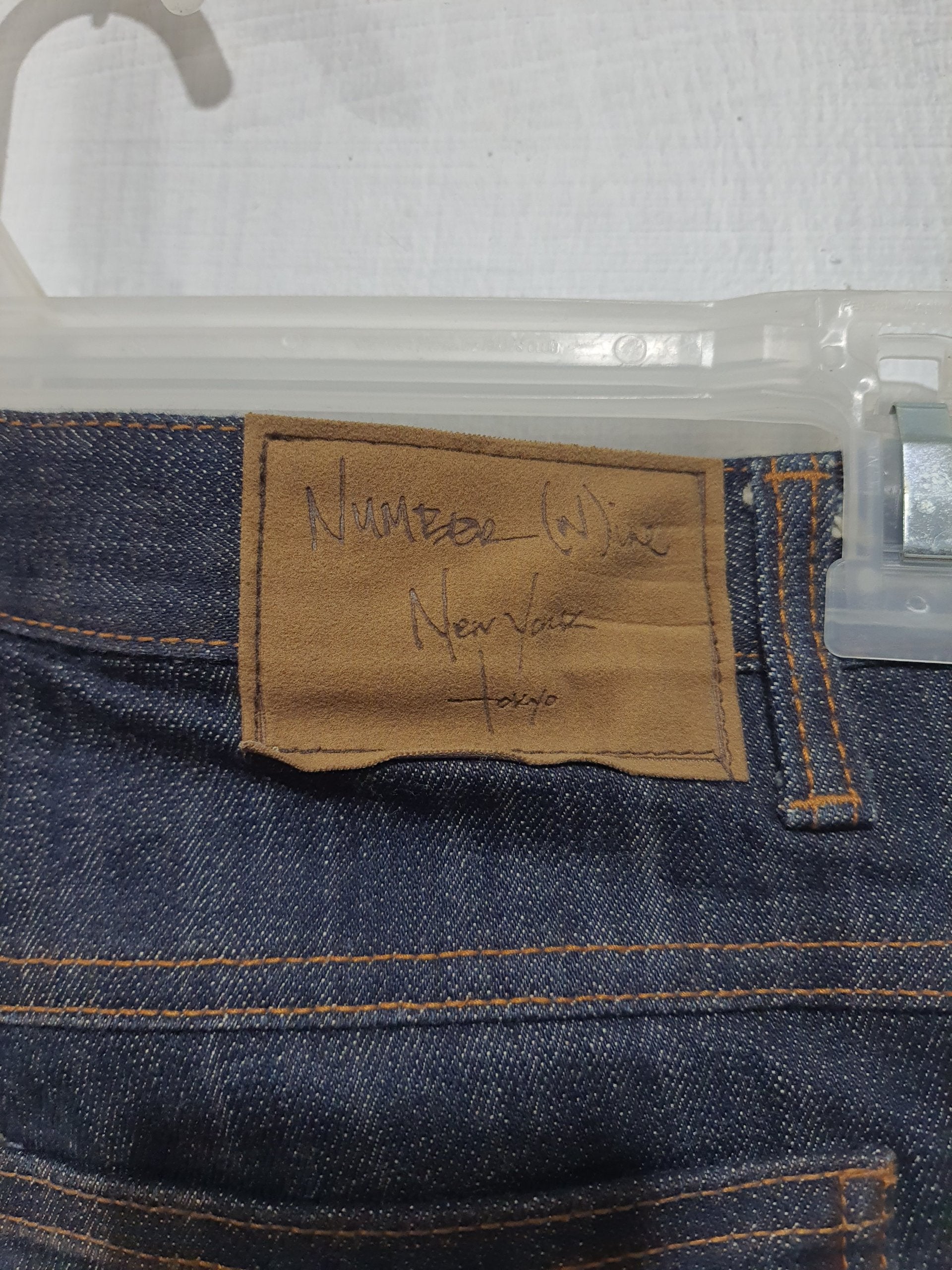 Number Nine Indigo Blue Skinny Jeans