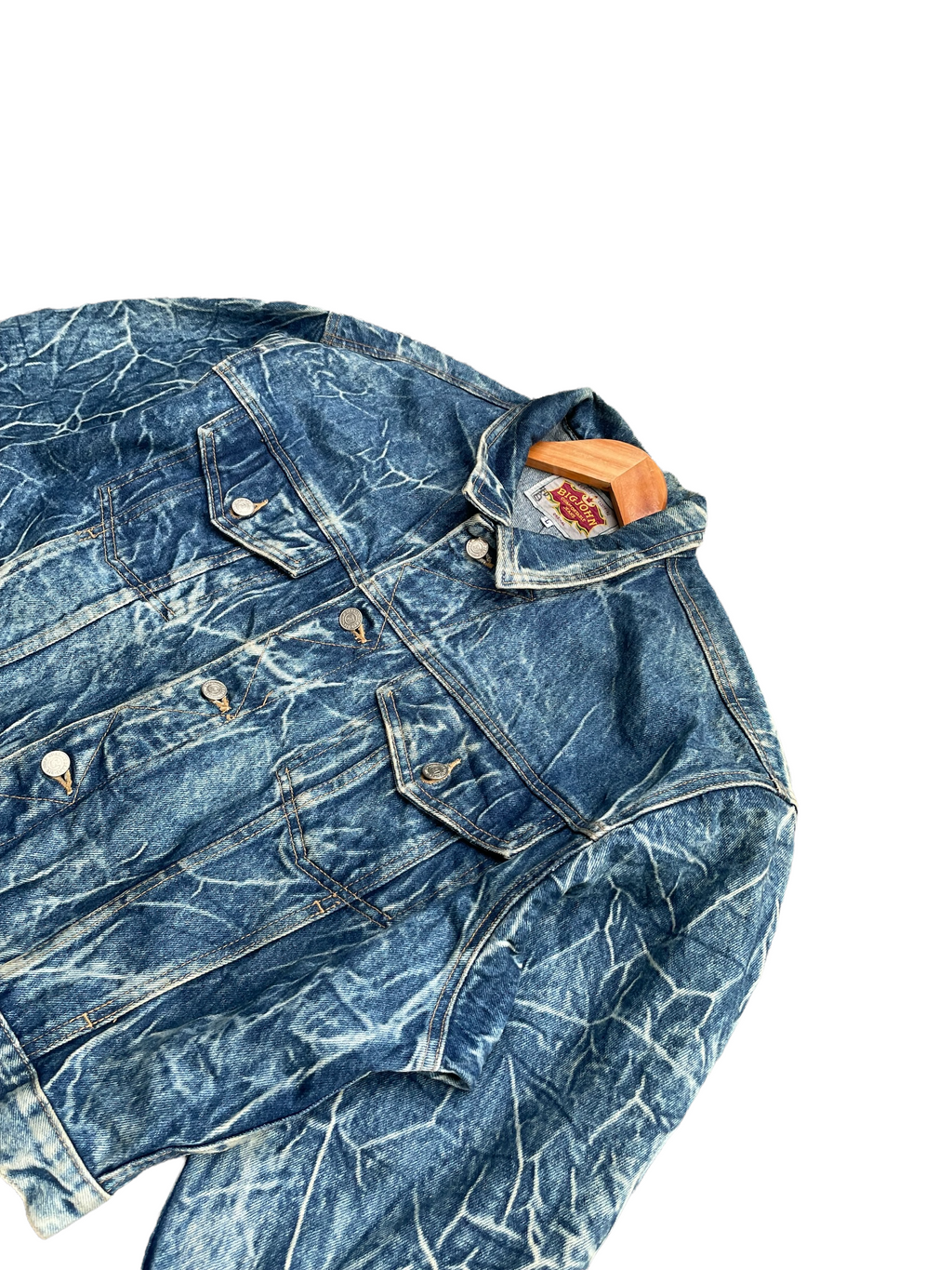 Vintage & Rare Big John Acid Wash Denim Jacket