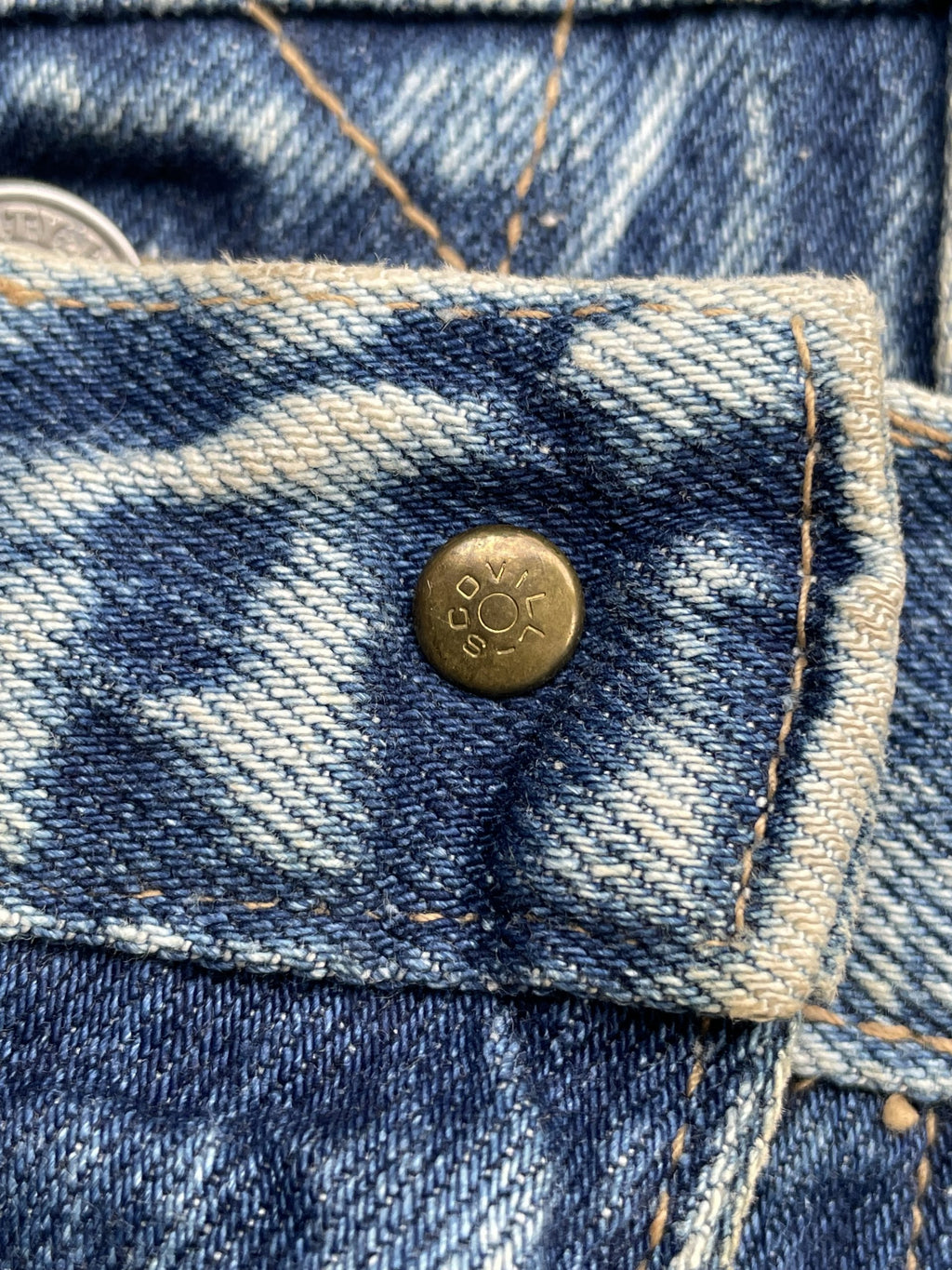 Vintage & Rare Big John Acid Wash Denim Jacket