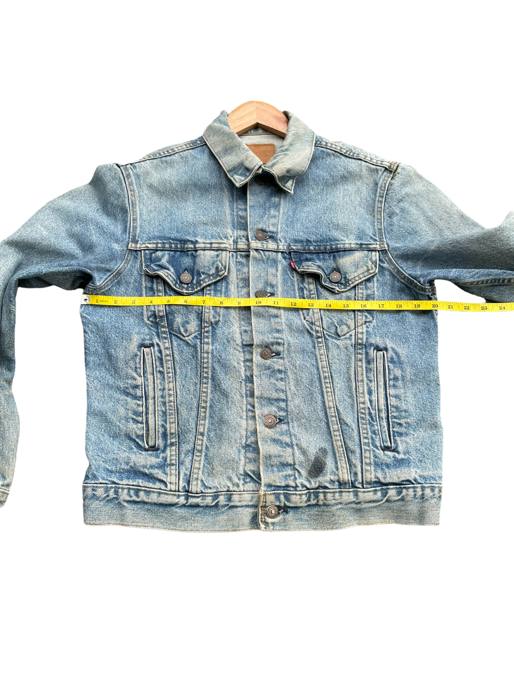 Vintage 80’s Levis 70506 e Stone Wash Denim Jacket
