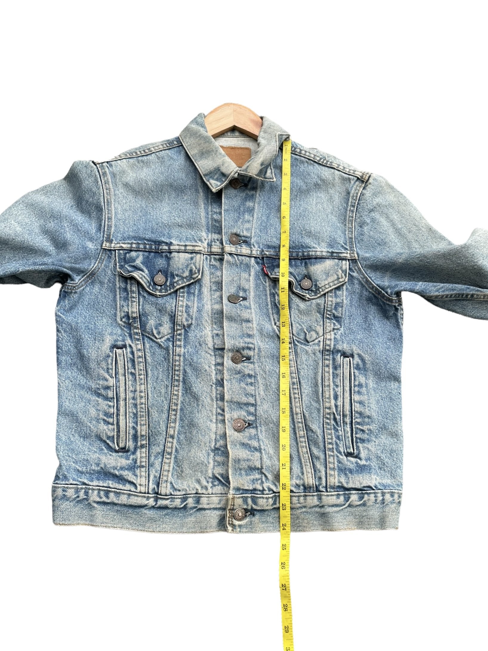 Vintage 80’s Levis 70506 e Stone Wash Denim Jacket