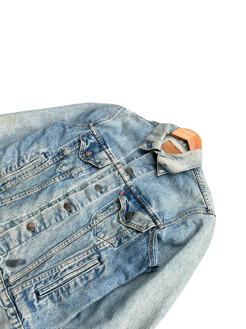 Vintage 80’s Levis 70506 e Stone Wash Denim Jacket