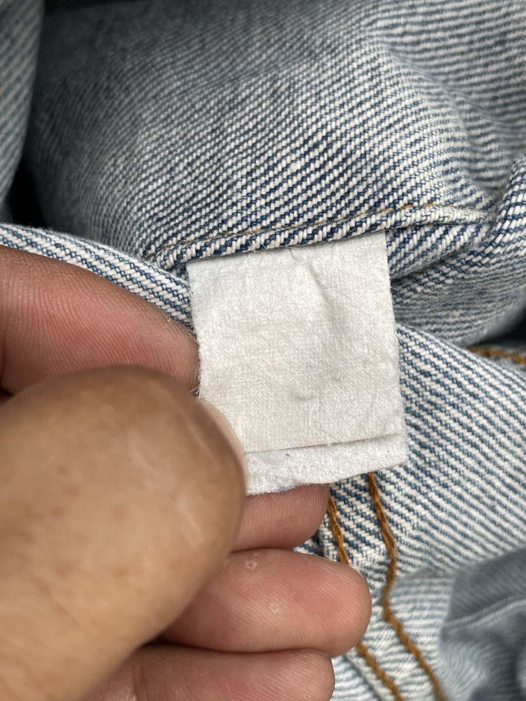 Vintage 80’s Levis 70506 e Stone Wash Denim Jacket