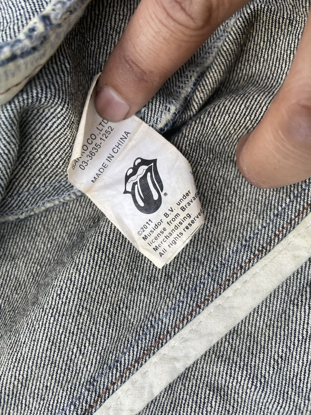 Jackrose x The Rolling Stones Denim Jacket