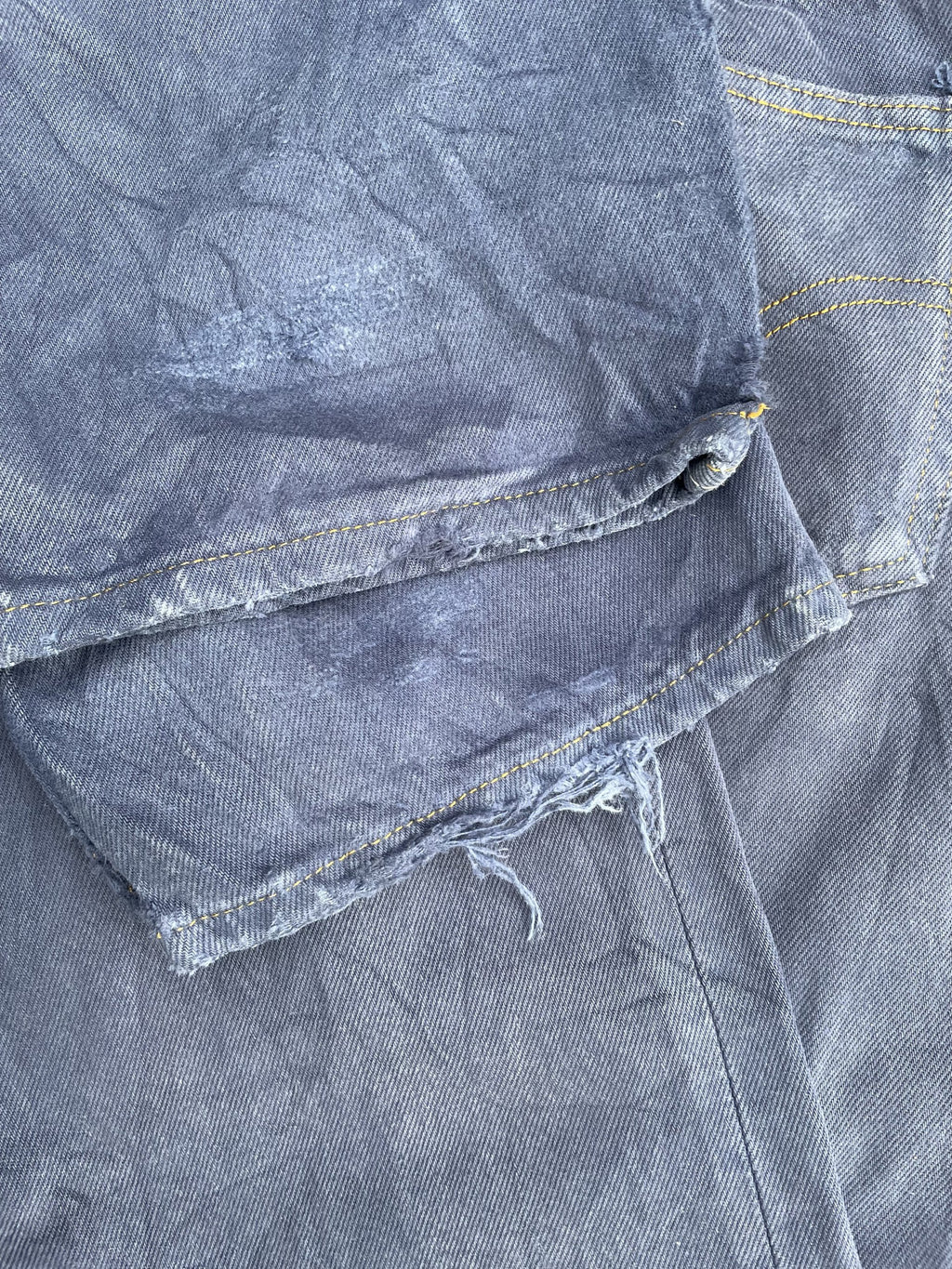 Vintage 1999 Levis 501 e Purple Denim