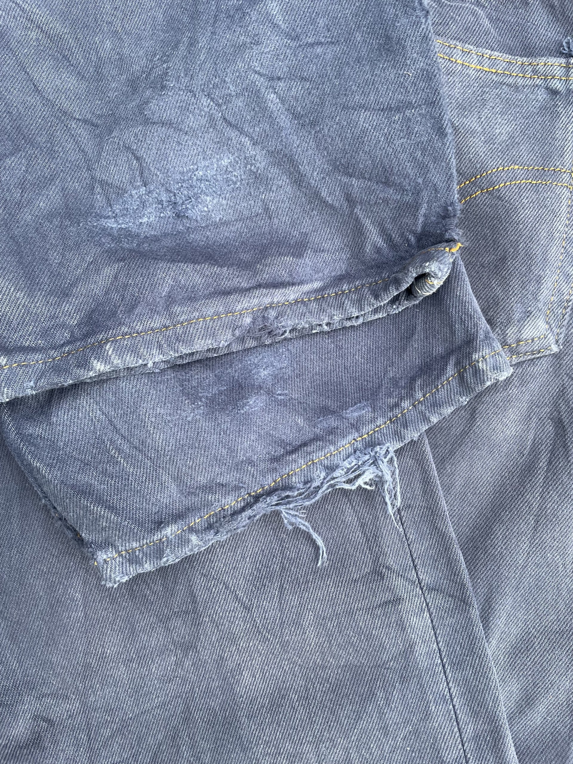 Vintage 1999 Levis 501 e Purple Denim