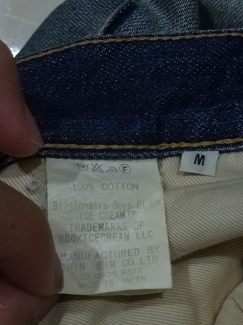 Billionaire Boys Club Astronaut Selvedge Denim