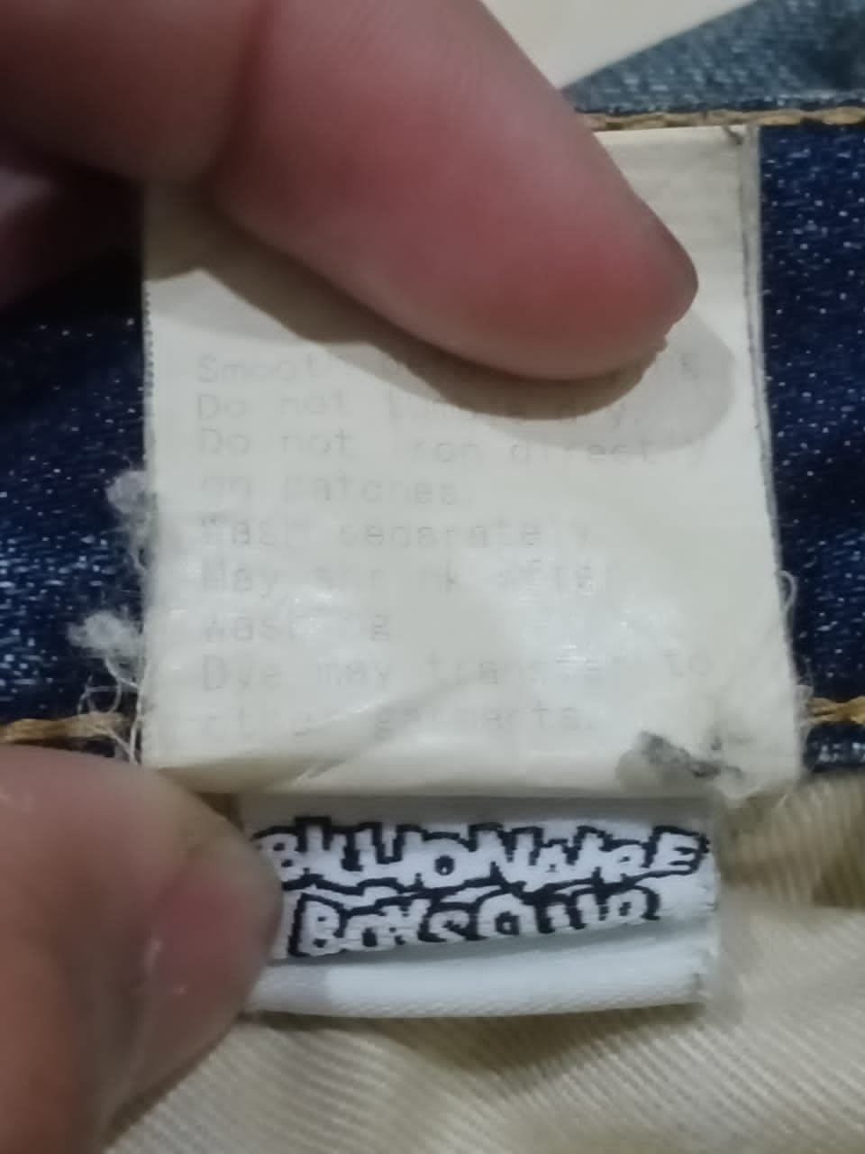 Billionaire Boys Club Astronaut Selvedge Denim