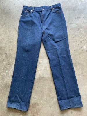 Vintage 557 Levi's for Cowboys Straight Leg 38x33 actual 36x33 Made in USA dark