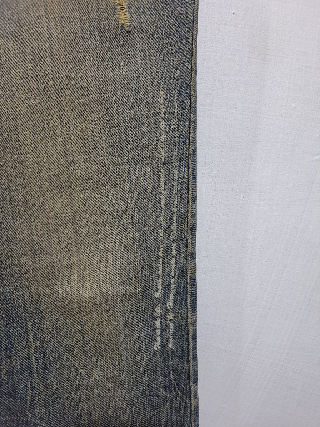 In Kokomo Patchwork Distressed Denim