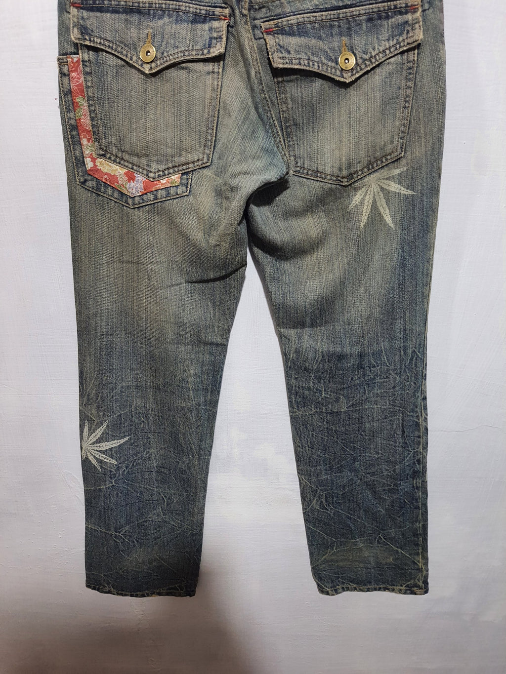 In Kokomo Patchwork Distressed Denim