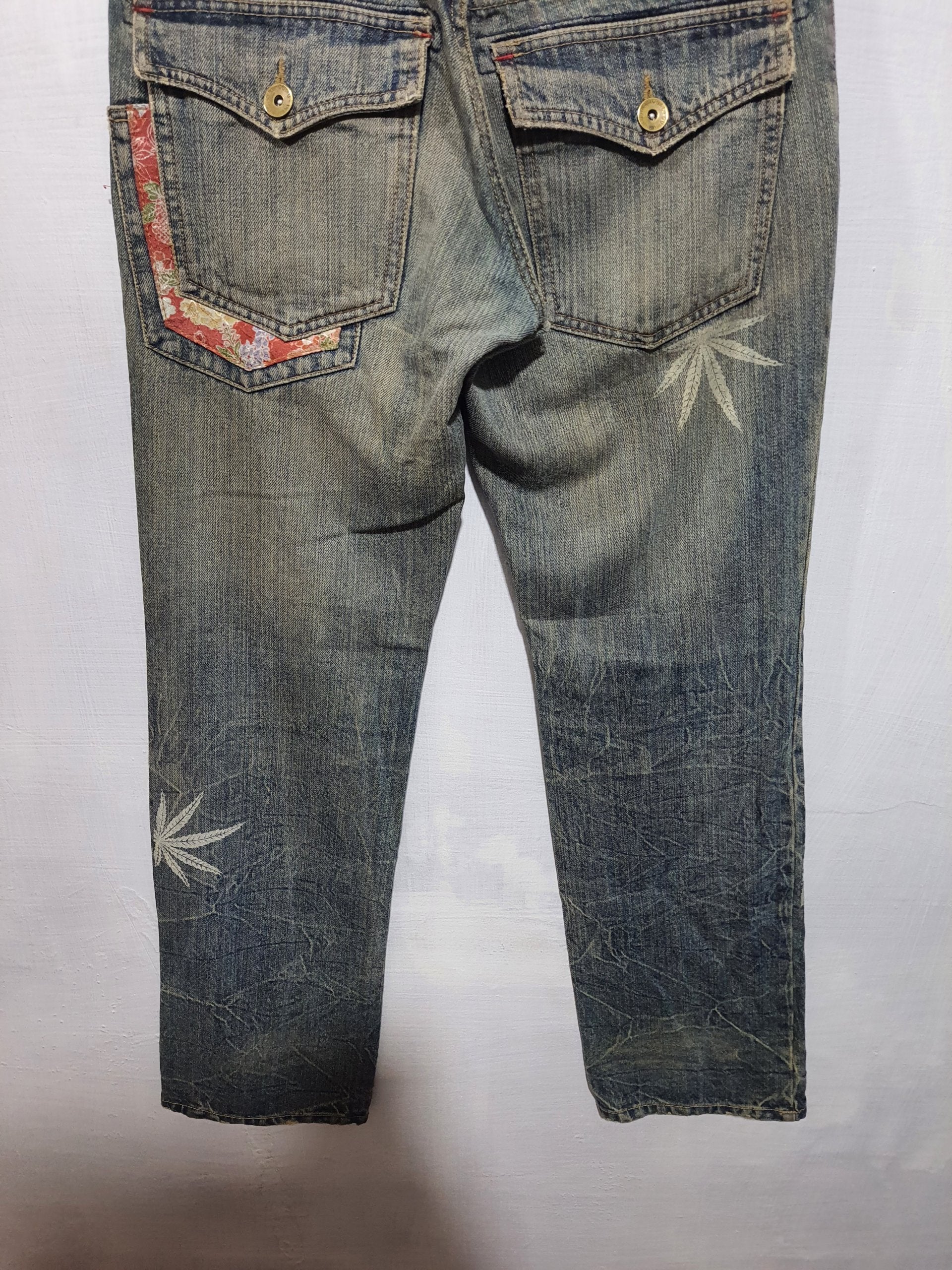 In Kokomo Patchwork Distressed Denim