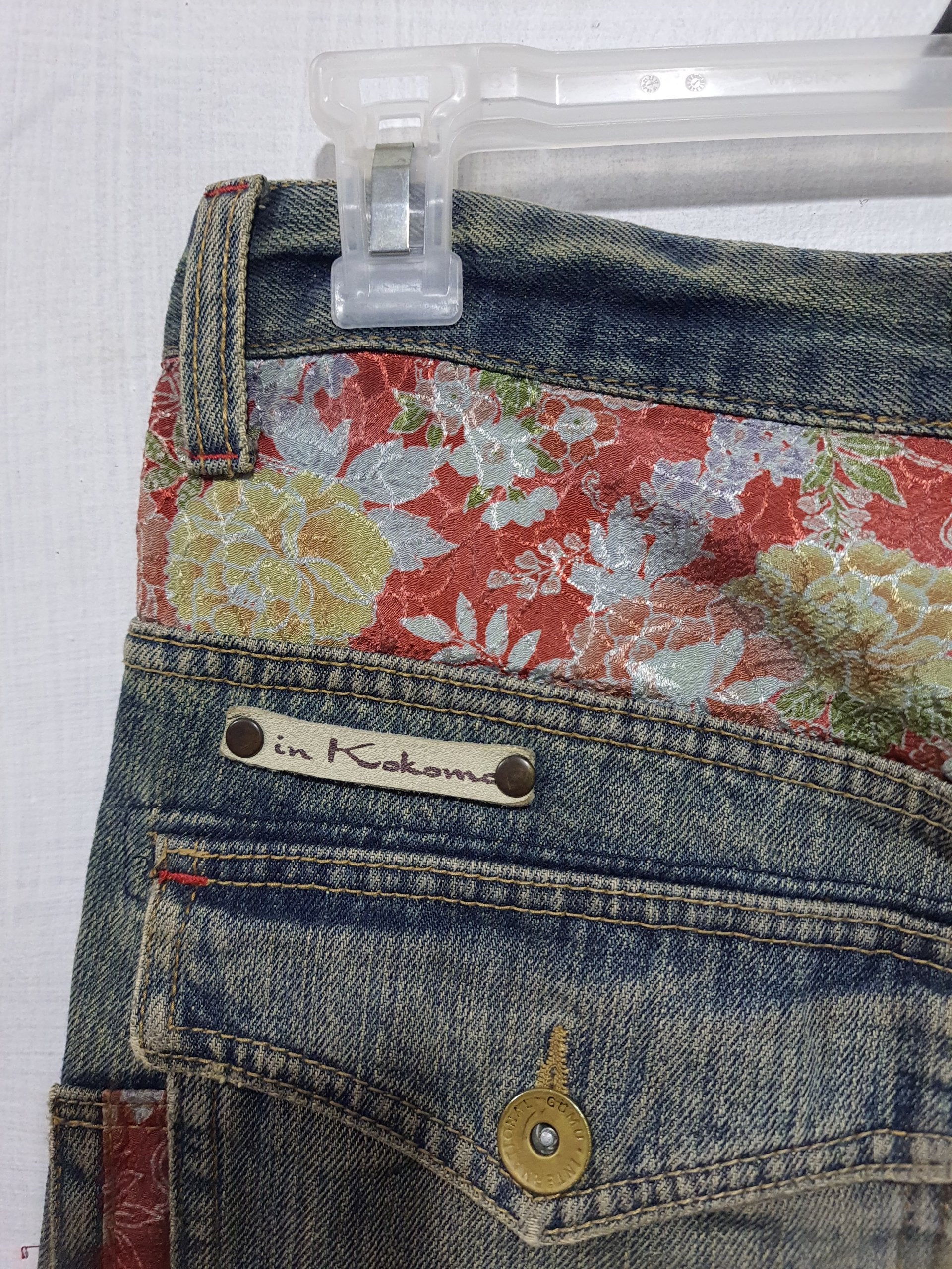 In Kokomo Patchwork Distressed Denim