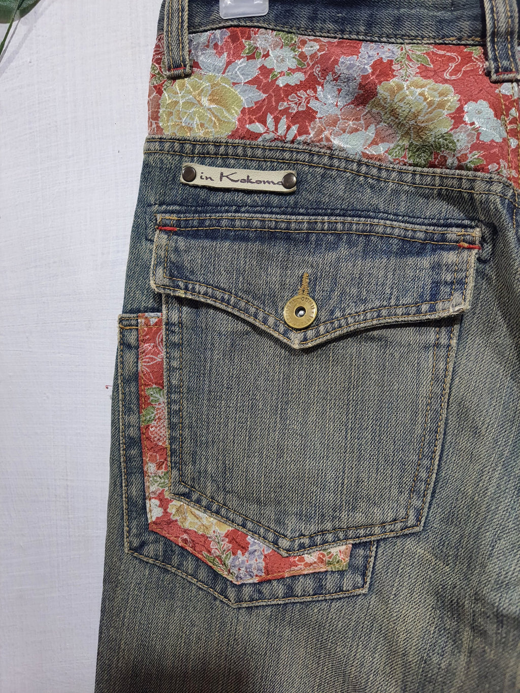 In Kokomo Patchwork Distressed Denim