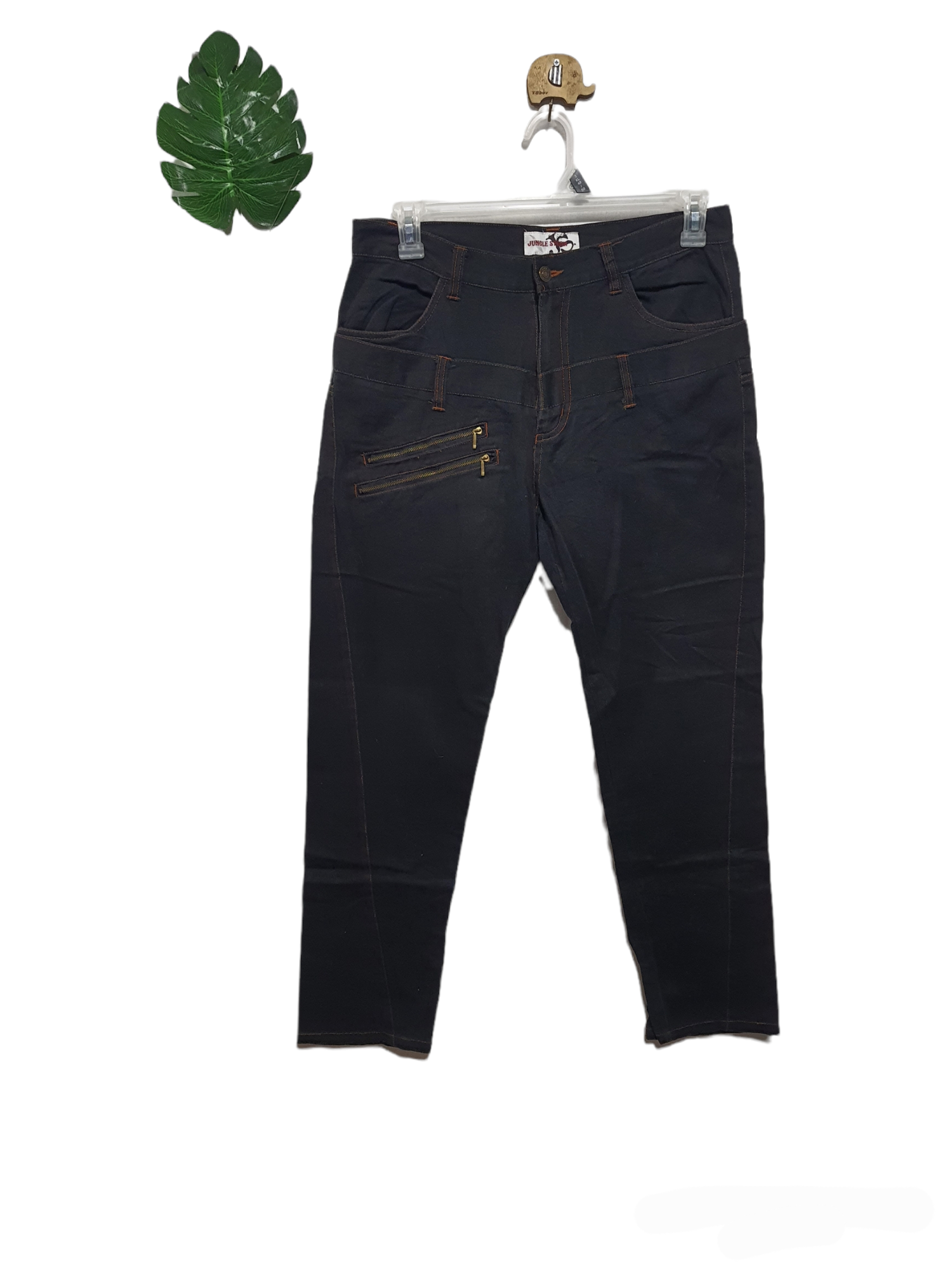 Jungle Storm Double Waist Denim