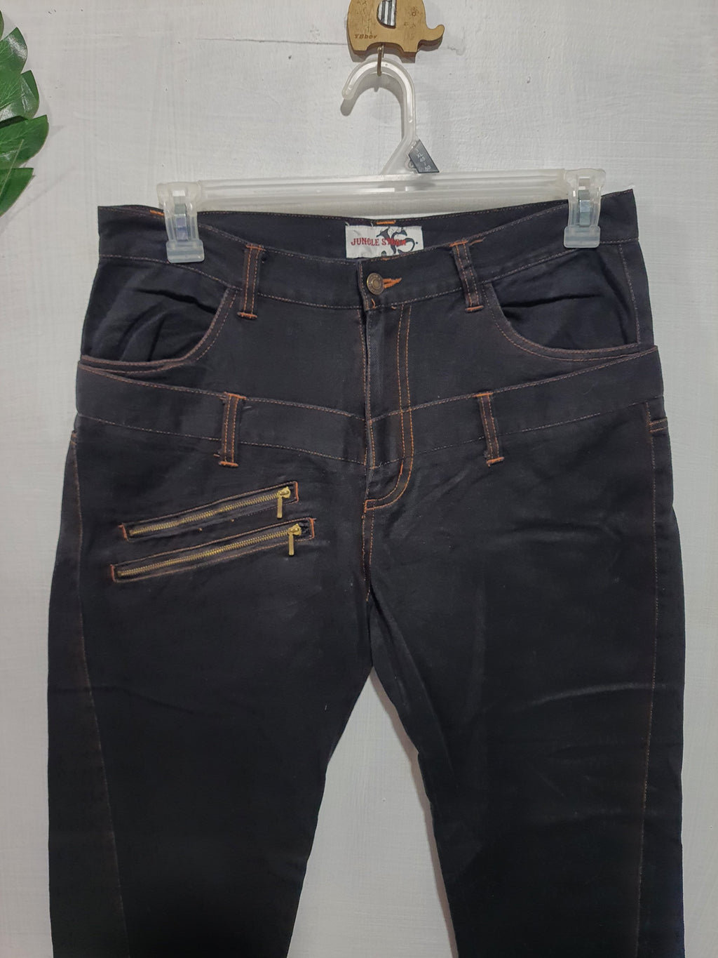 Jungle Storm Double Waist Denim