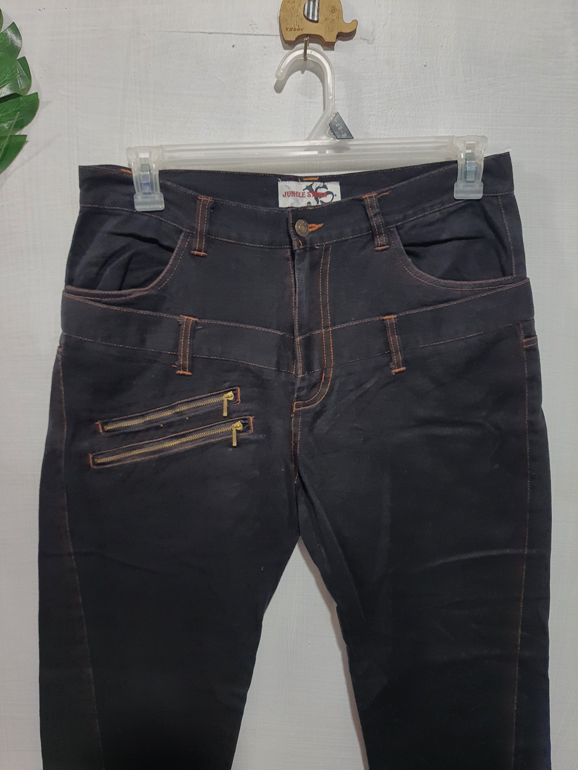 Jungle Storm Double Waist Denim