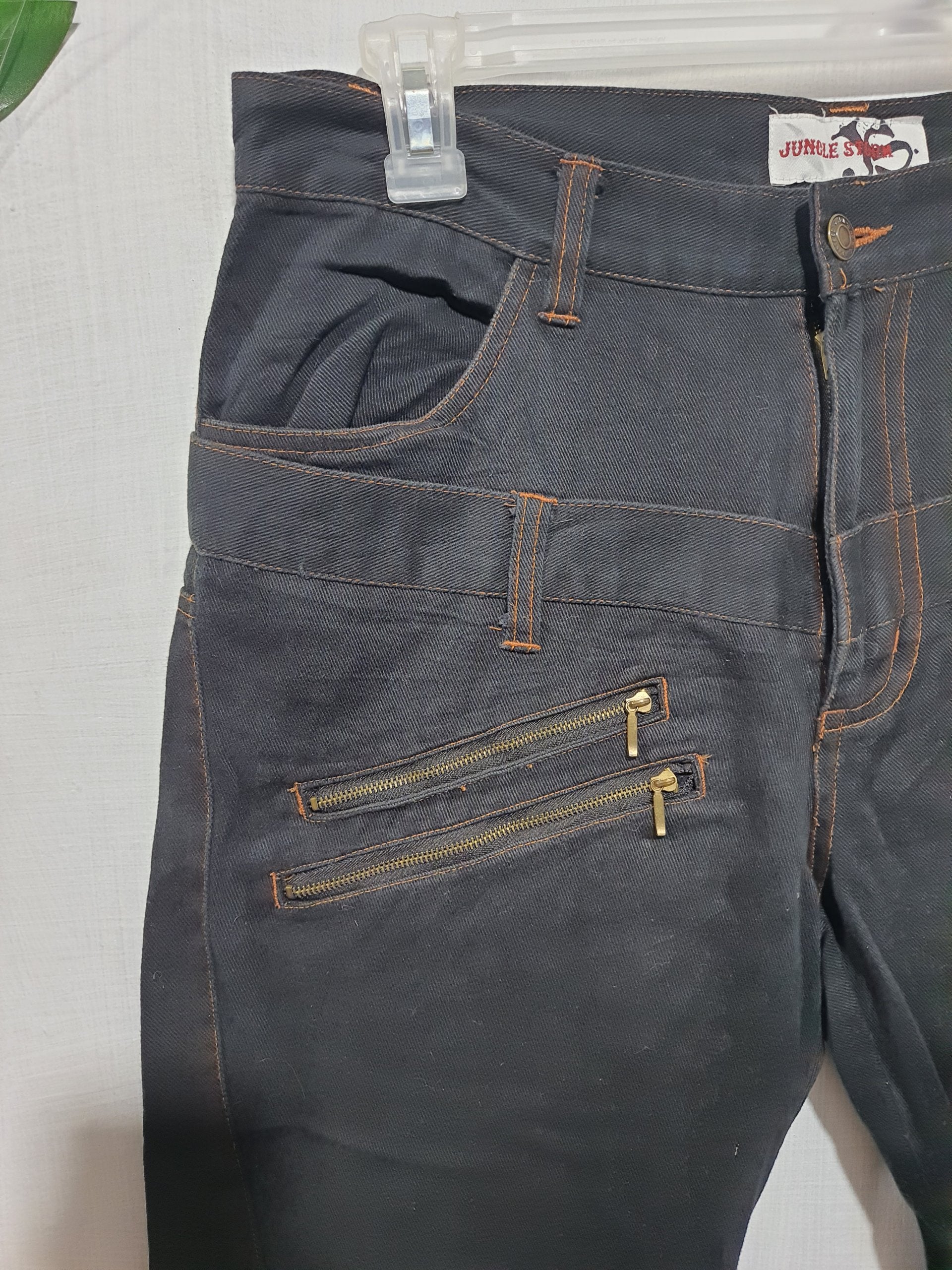 Jungle Storm Double Waist Denim