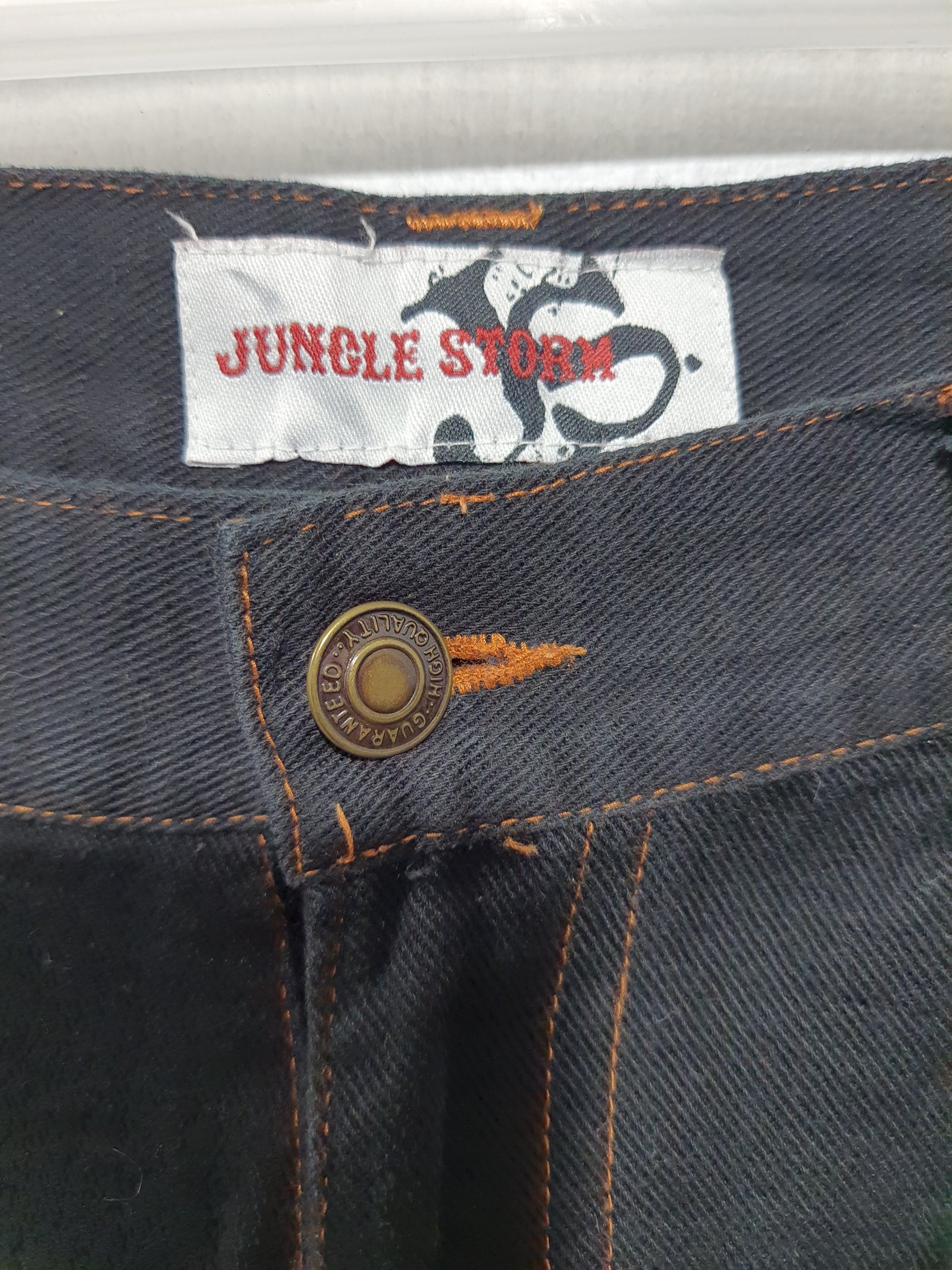 Jungle Storm Double Waist Denim