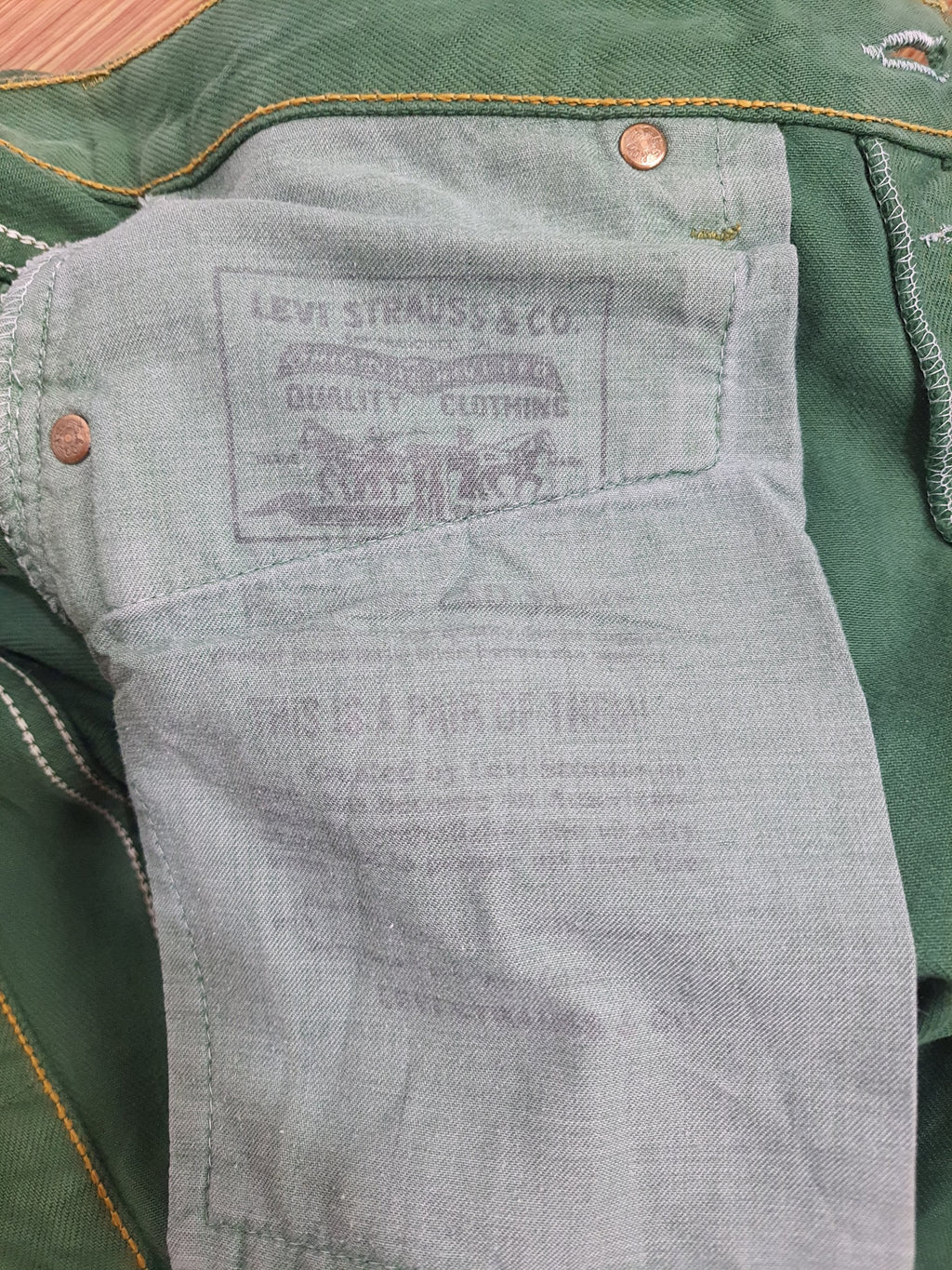 Vintage 90s Levis Button Fly Made In Croatia