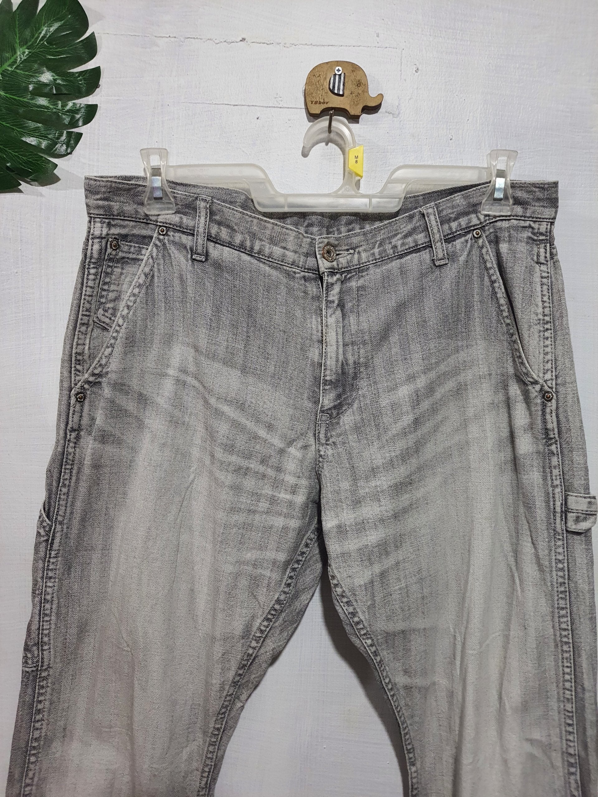 Vintage Takeo Kikuchi Herringbone Carpenter Pants