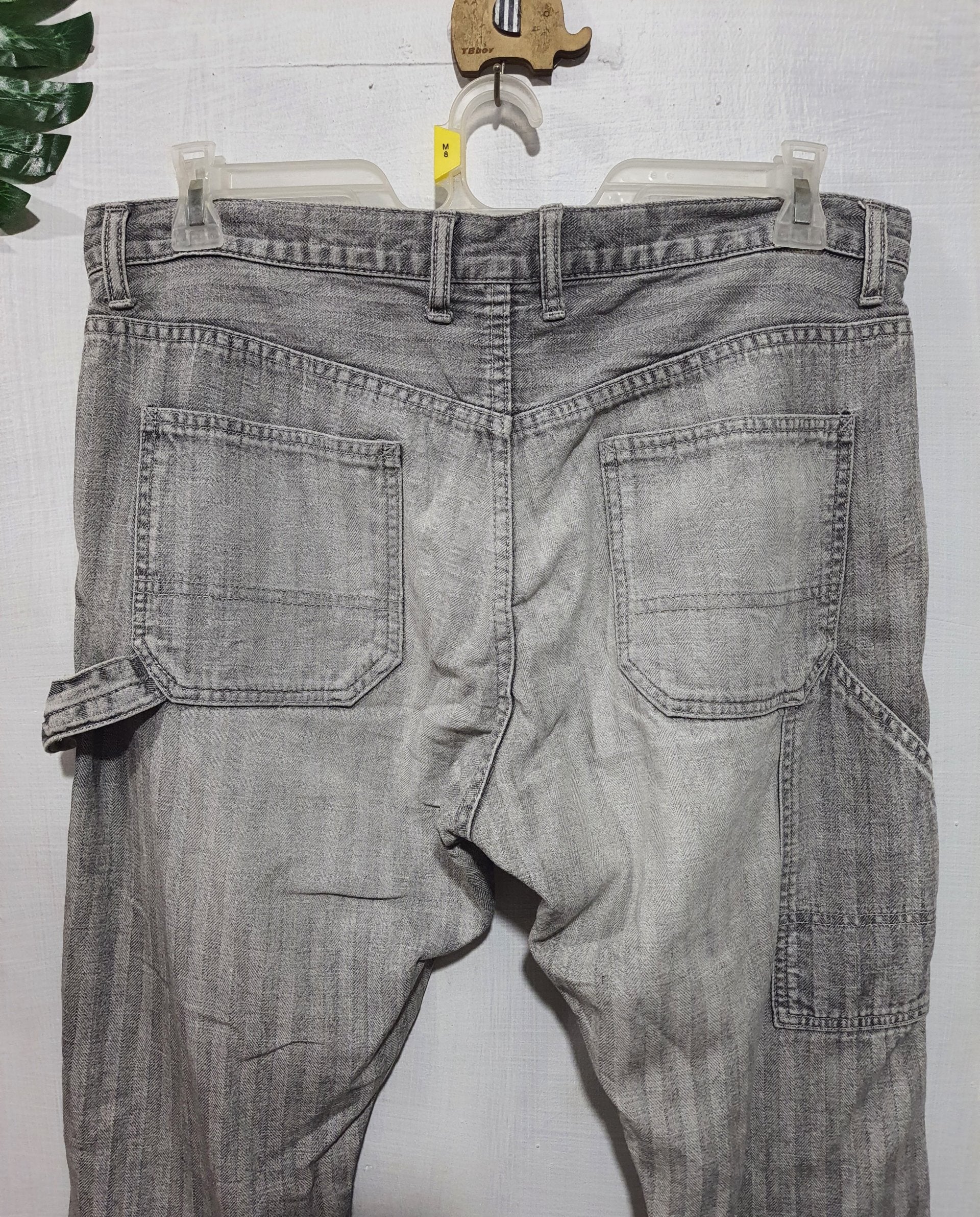Vintage Takeo Kikuchi Herringbone Carpenter Pants