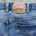 Vintage Levi 501 made in usa 90s blue denim jeans medium wash 40x34 37x32