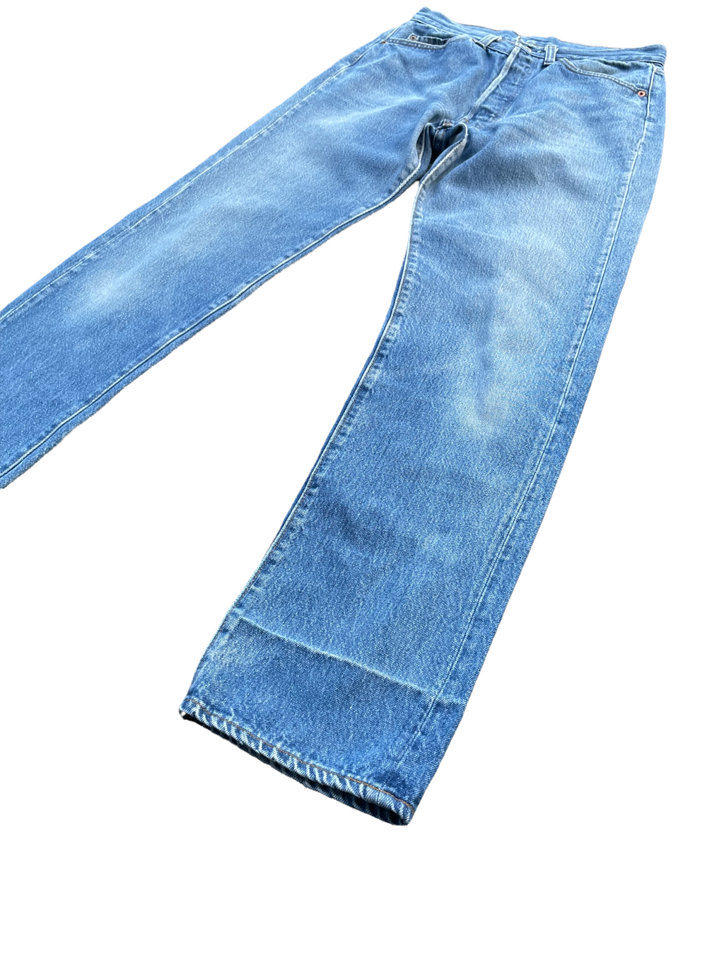 Vintage 1983 Levis 501 Single R Stone Wash Denim