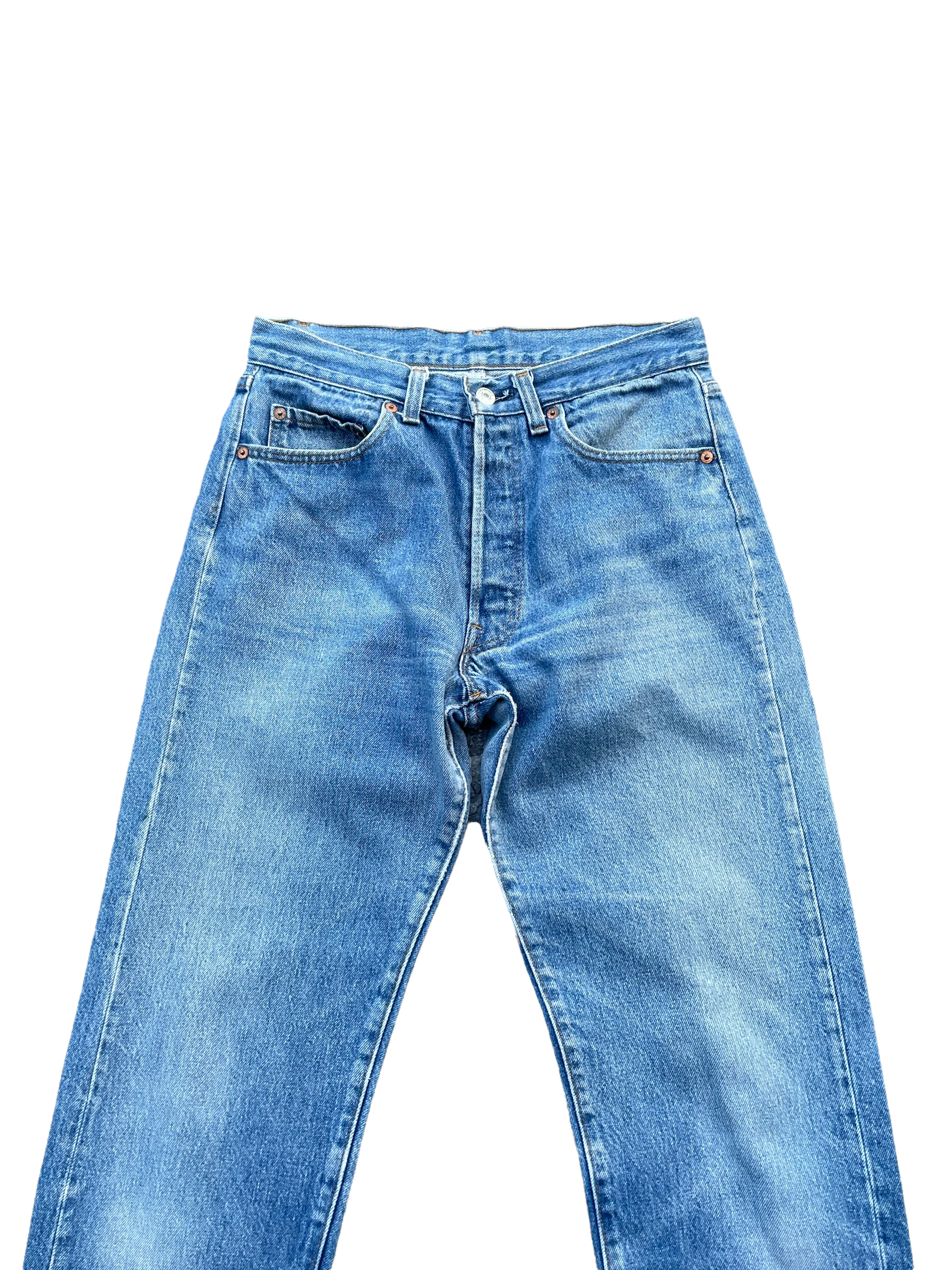 Vintage 1983 Levis 501 Single R Stone Wash Denim