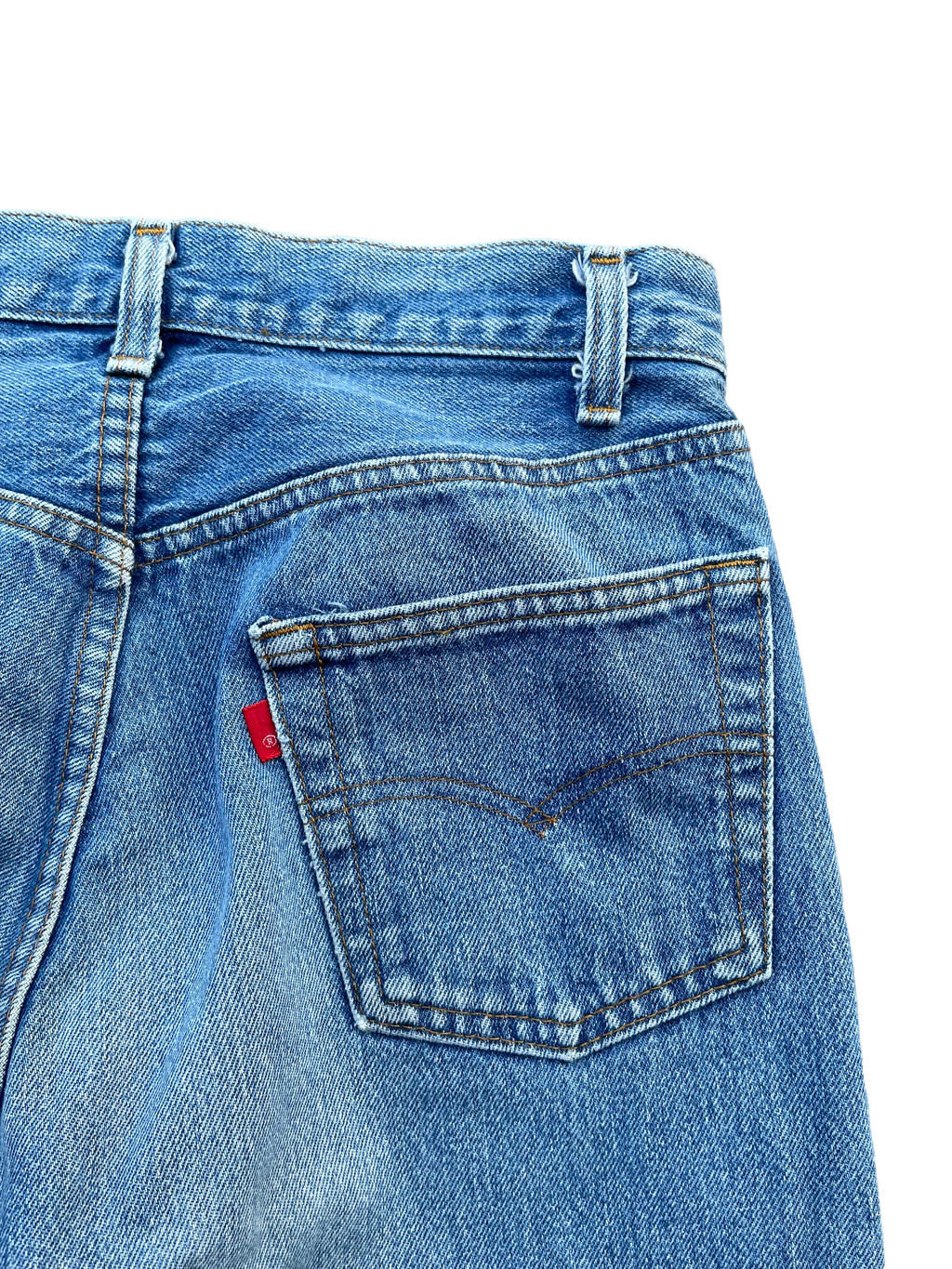 Vintage 1983 Levis 501 Single R Stone Wash Denim
