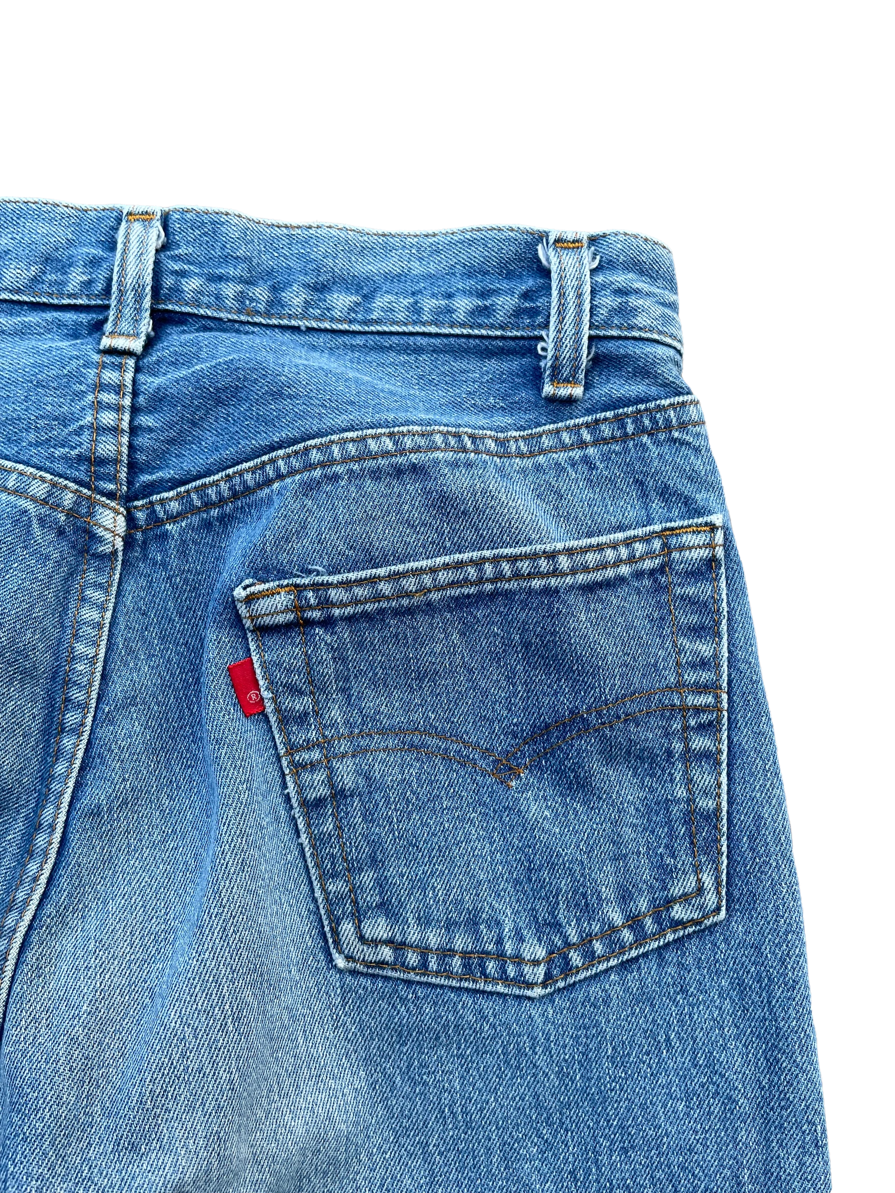 Vintage 1983 Levis 501 Single R Stone Wash Denim