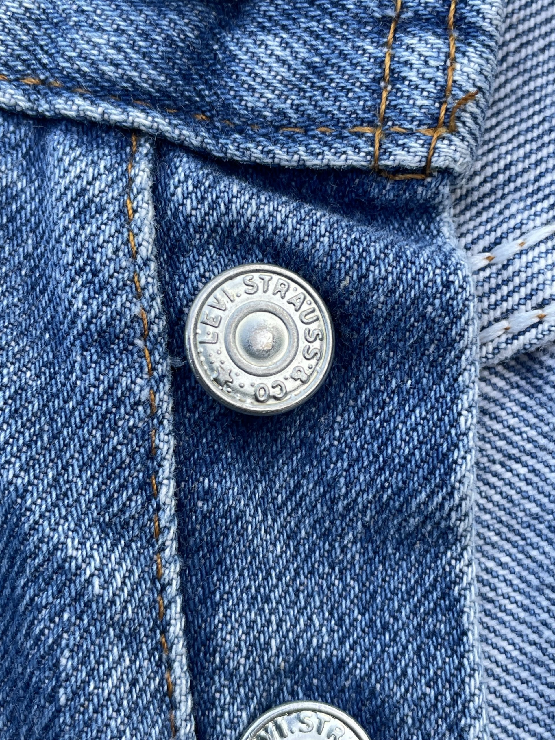 Vintage 1983 Levis 501 Single R Stone Wash Denim