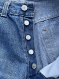 Vintage 1983 Levis 501 Single R Stone Wash Denim