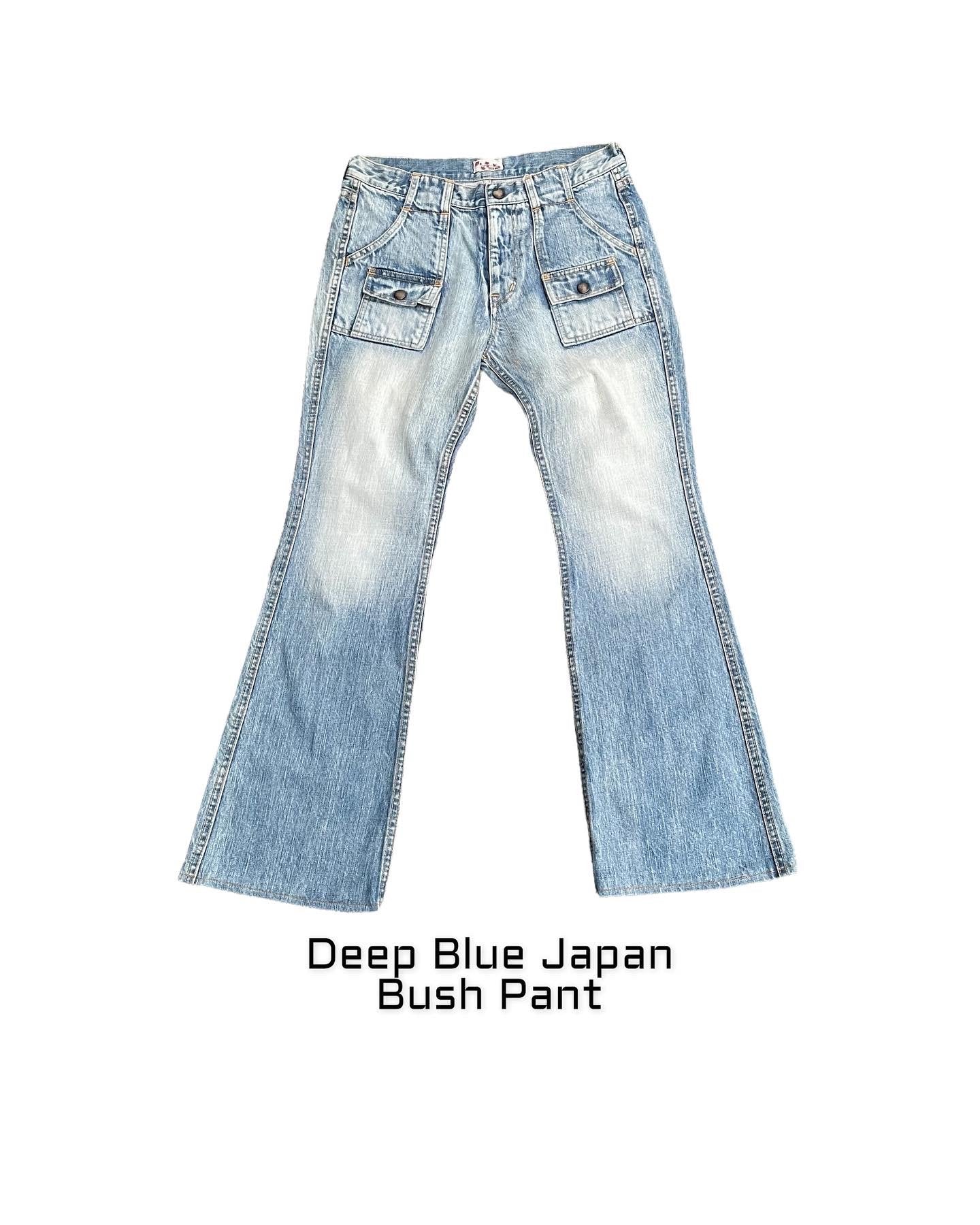 Deep Blue Bush Pant