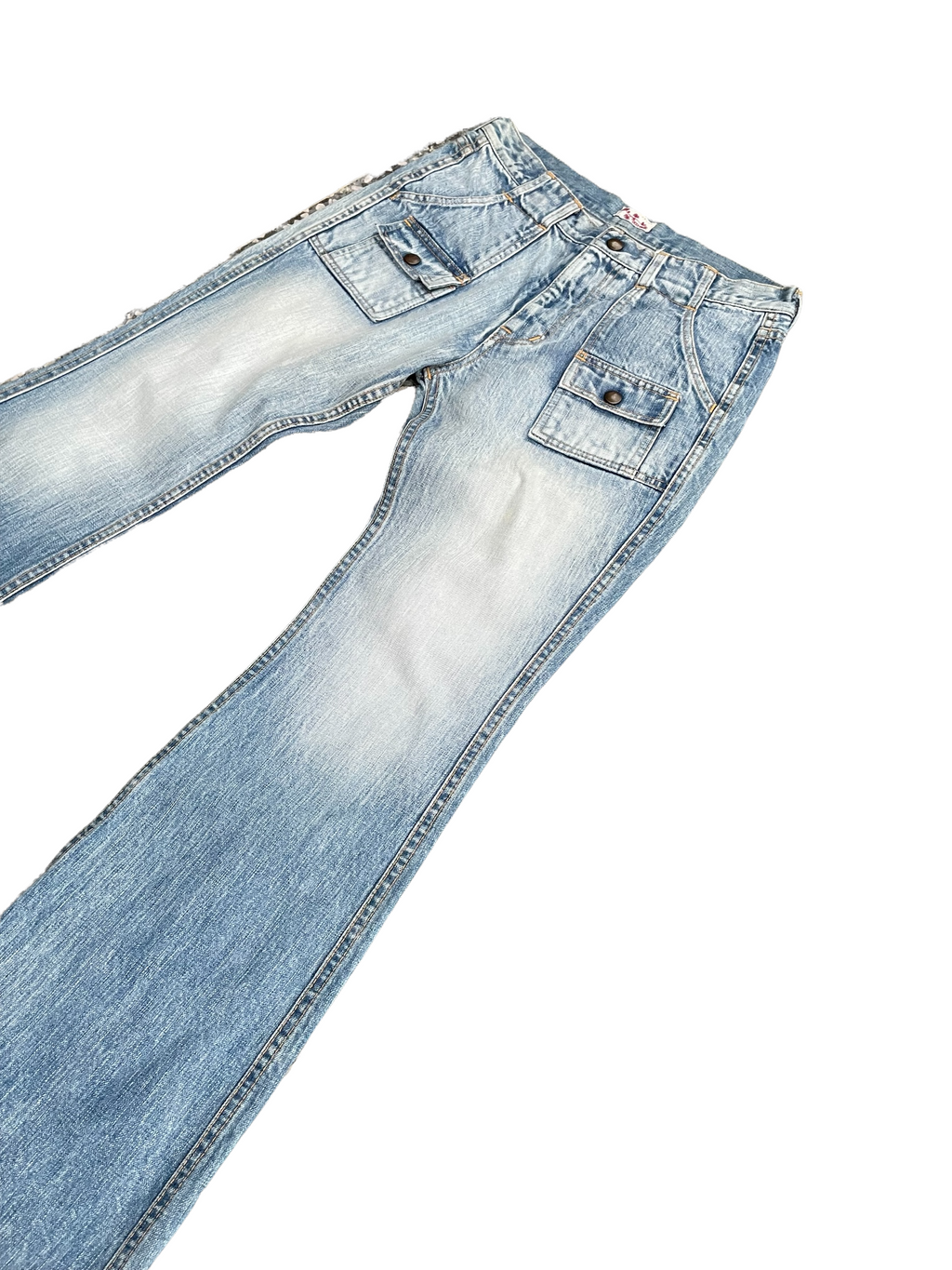 Deep Blue Bush Pant