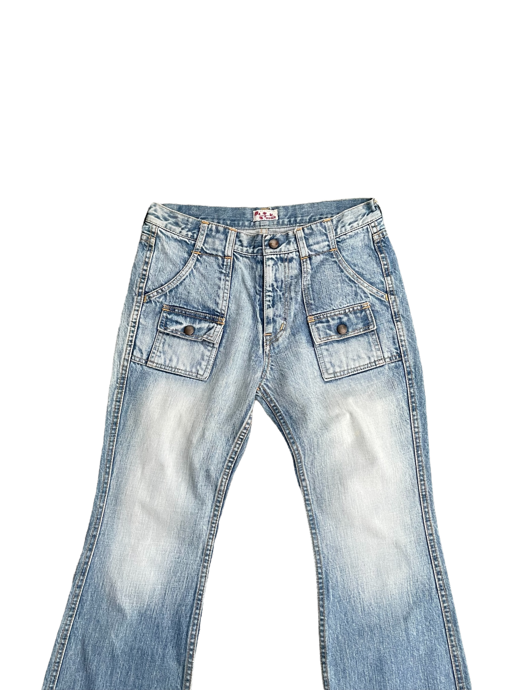 Deep Blue Bush Pant
