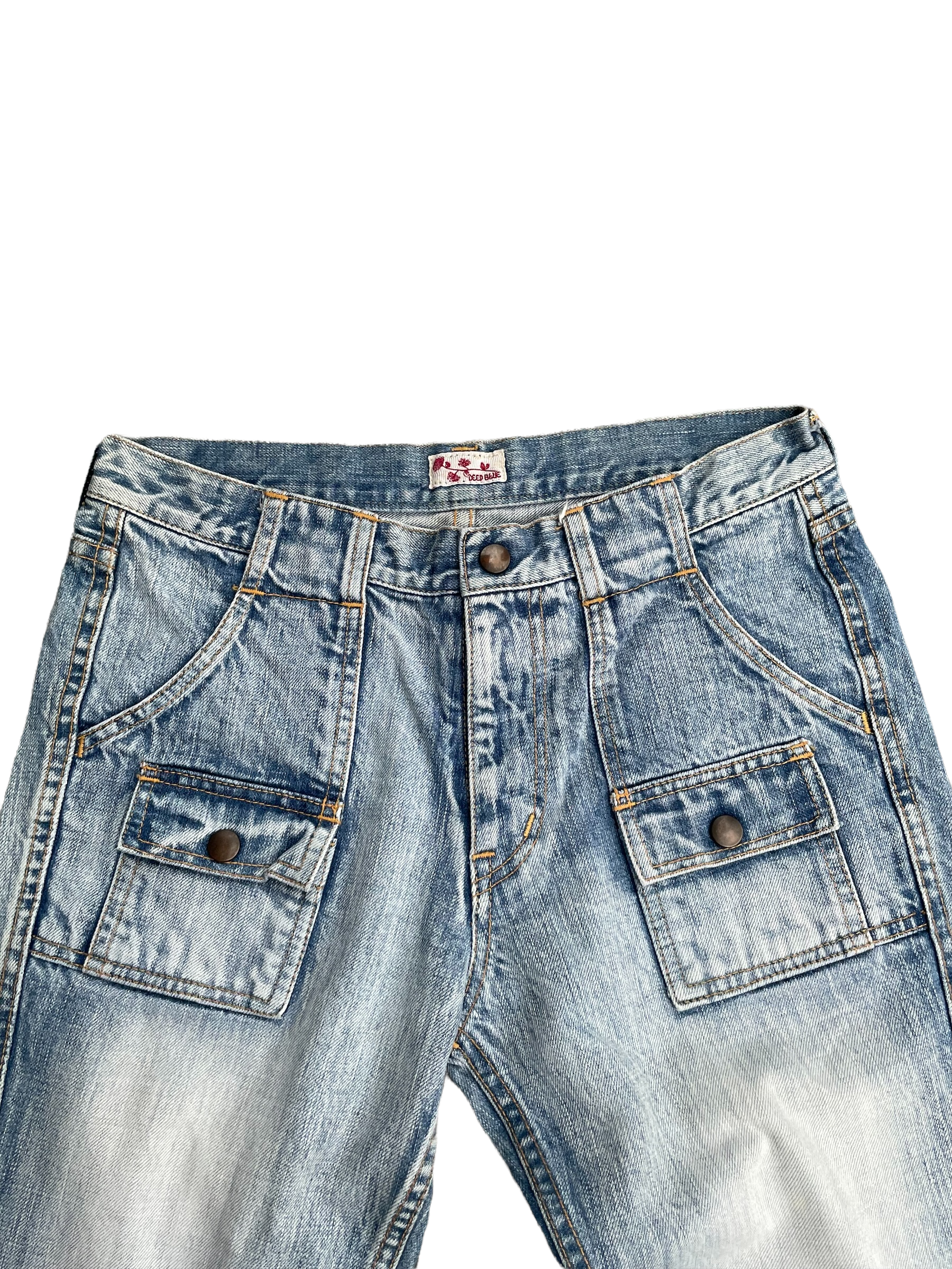 Deep Blue Bush Pant