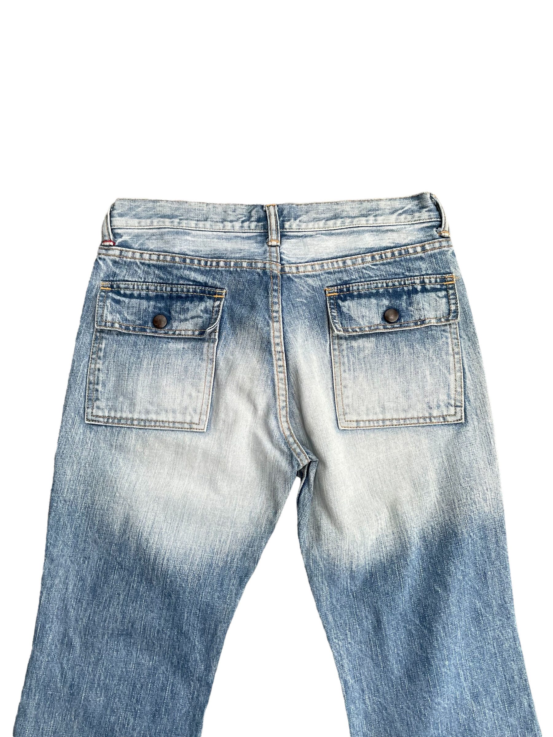 Deep Blue Bush Pant