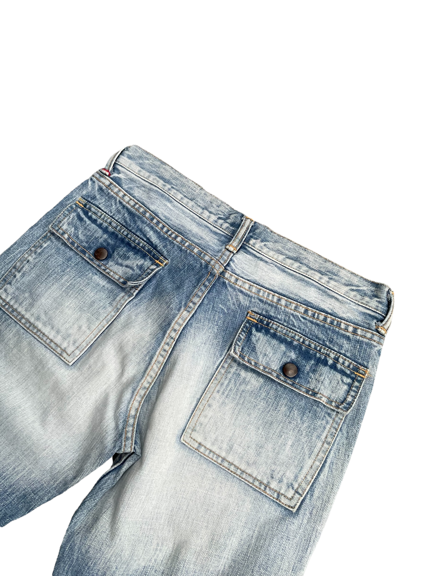 Deep Blue Bush Pant