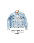 Vintage 1988 Levis 70506 e Distresed Jacket